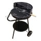 Grillsütő kerekekkel - 58 x 44 x 72 cm