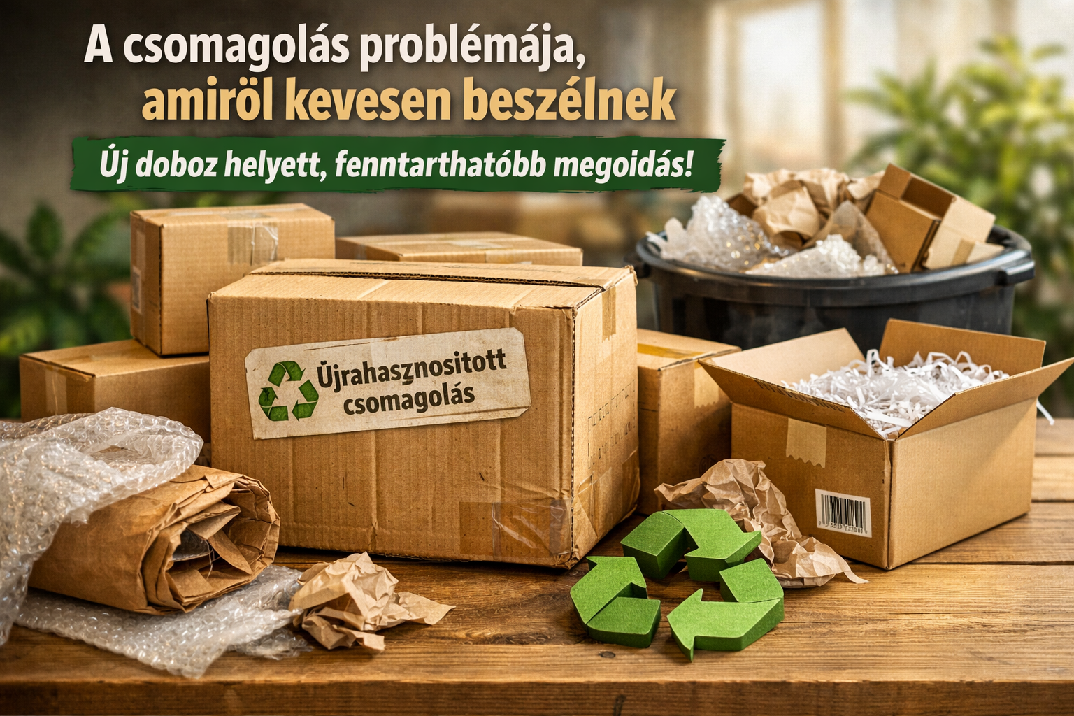 Miért nem mindig új dobozban érkezik a rendelésed?