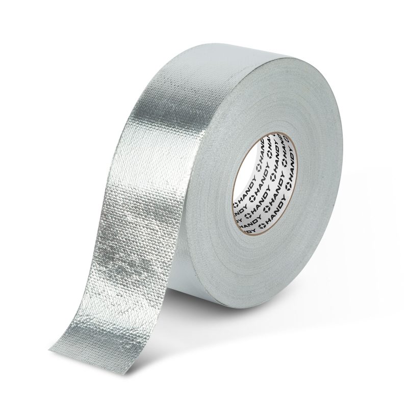 Alumínium ragasztószalag - üvegszálas - akril - 50m x 50mm - 150 mikron - lángálló