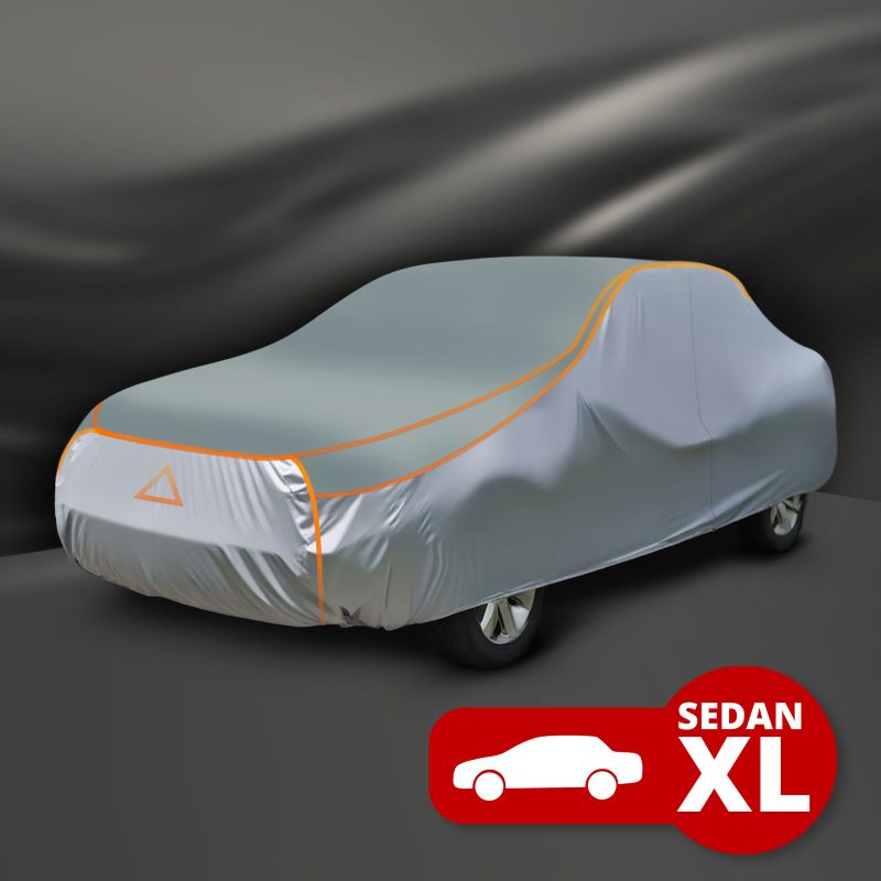 Jégeső elleni autótakaró ponyva - sedan - "XL" méret - 533 x 150 x 120 cm
