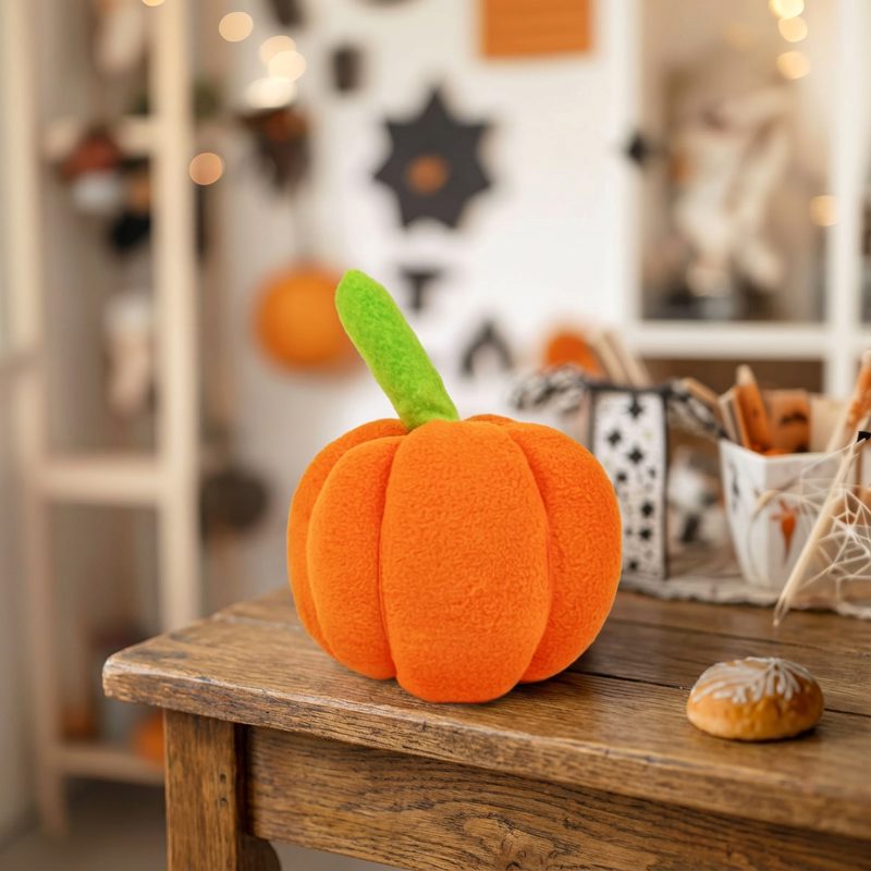Halloween-i tök dekoráció - 9 x 9 x 9 cm